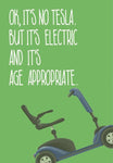 Sorted Birthday Image of Mobility Scooter