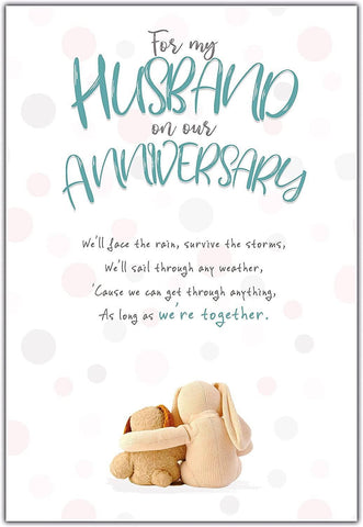 Storms Husband Anniversary Card