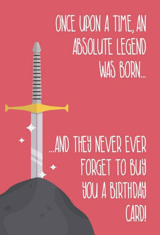 Sorted Birthday Sword in a Stone