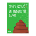 Emotional Rescue Humorous Christmas Card, Image of Dog
