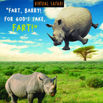 Fart Birthday Card Male
