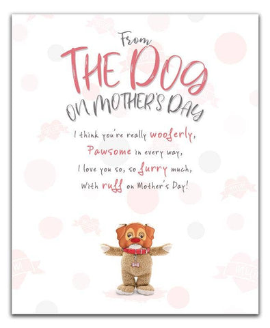 Stuffed With Love From the Dog Mother's Day Card