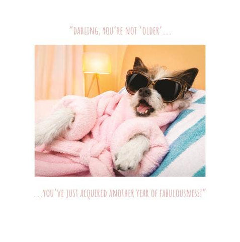 Click, Like & Share Birthday Card Dahling