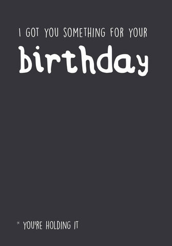 Something Birthday Card