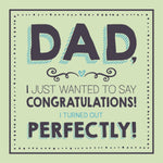 Jam And Toast, Perfectly, Open, Greetings Card- Father's Day