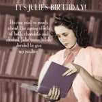 Gossip Girl Birthday Card Reading