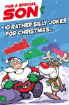 Face Ache, Jokes, Son, Christmas Card