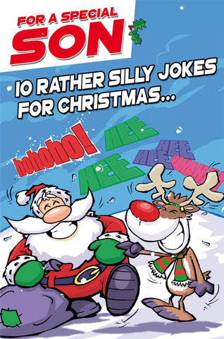 Face Ache, Jokes, Son, Christmas Card