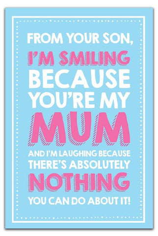 Jam and Toast Mother's Day Card From Son