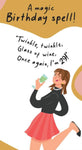 Face Ache Birthday Card Twinkle