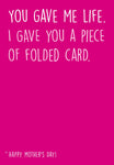 Seriously Just Kidding Mother's Day Card Life